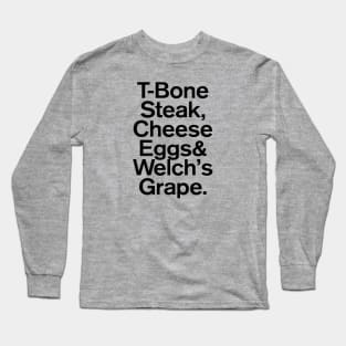 Guest Check 4409-1 - T-Bone Steak Long Sleeve T-Shirt